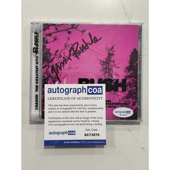 BUSH - AUTOGRAPHED 